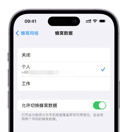 西区街道苹果维修服务分享如何在iPhone上使用双卡 